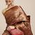 Brown woven art silk saree with blouse