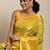 Gold woven art silk saree with blouse