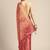 Pink woven art silk saree with blouse