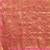 Pink woven crepe saree with blouse
