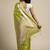 Green woven art silk saree with blouse