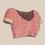 Pink woven art silk saree with blouse