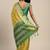 Yellow woven art silk saree with blouse
