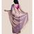 Suta Purple  Pink Zari Saree