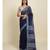 Suta Blue  Grey Silk Cotton Saree