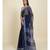 Suta Blue  Grey Silk Cotton Saree