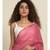 Suta Pink  White Shibori Cotton Saree