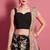 Fancy Black color designer lehenga choli with soft light pink net dupatta