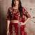 Maroon Color Velevt Dori Work Lehenga Choli With Dupatta Set