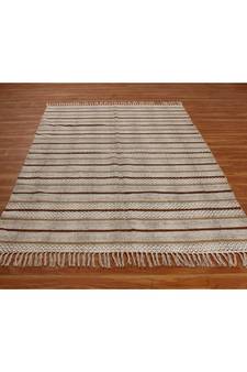 4x7 Ft Indian Hand Block Printed Area Rug Boho Kilim Indoor Kitchen Decor Carpe.
