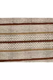 4x7 Ft Indian Hand Block Printed Area Rug Boho Kilim Indoor Kitchen Decor Carpe.