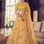 Yellow Color organza Base lehenga Choli With Soft Net Dupatta