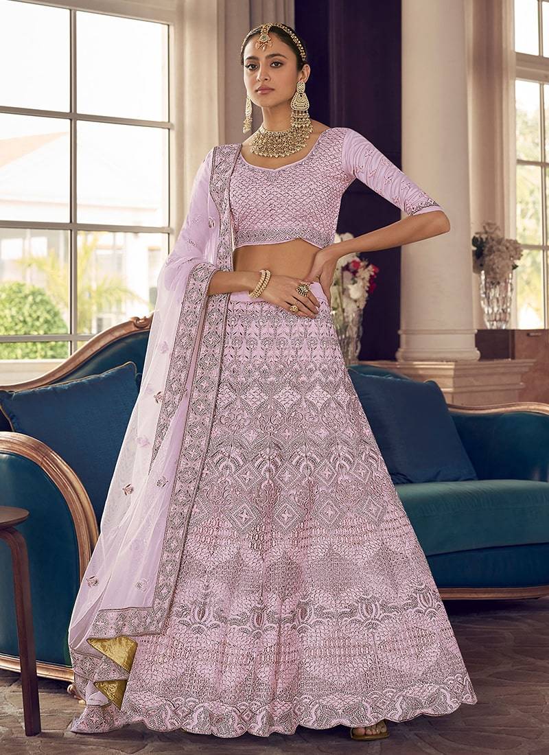 pink Color Designer Lehenga Choli