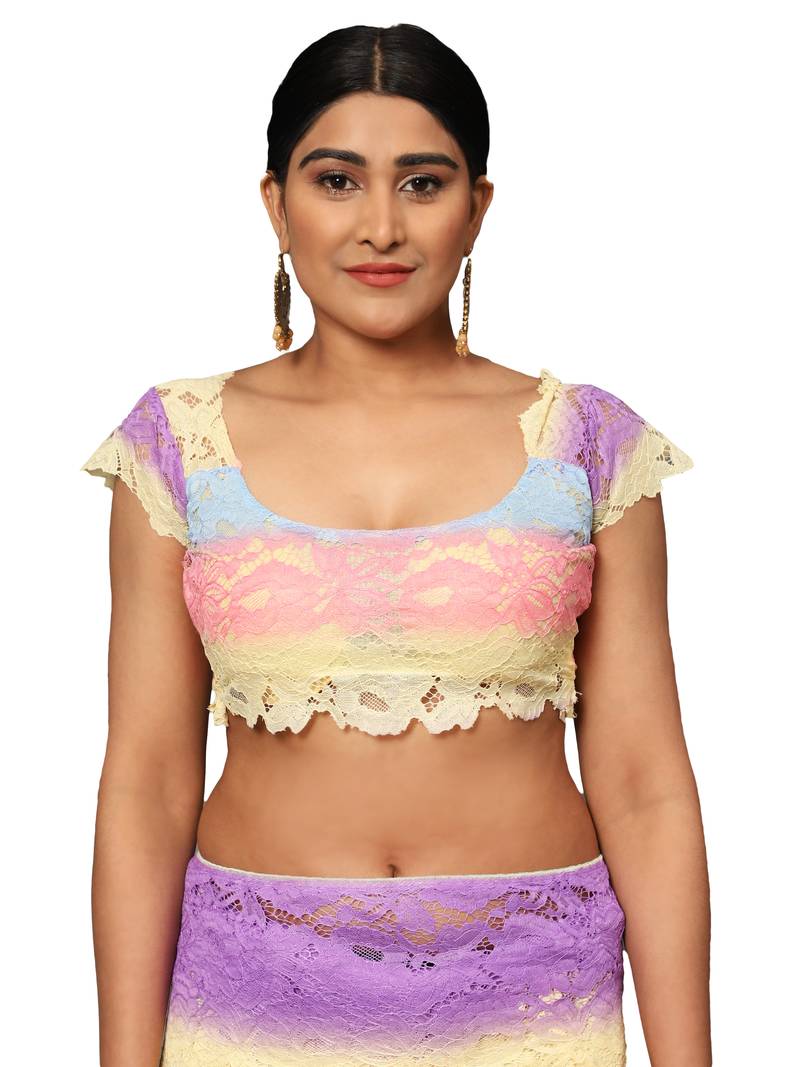 Westhood Chikankar Design Net Saree