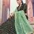 Elegant black colored sequins lehenga with soft net dupatta