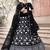 Black color soft net base party wear lehenga choli