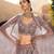 marvelous mauve colored soft net base stylish lehenga choli