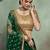Bottle green Color Soft Net Base Sequins Work Lehenga Choli