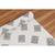 6x8 Ft Hand Block Printed Area Rug Cotton Dhurrie Multi Color Rug Rug For Living