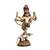 CraftVatika Six Hand Ganesha Ganesh murti Brass Idol - God Ganesh Dancing On Mushak Idol