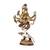 CraftVatika Six Hand Ganesha Ganesh murti Brass Idol - God Ganesh Dancing On Mushak Idol