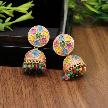 Multicolor jhumkas 2