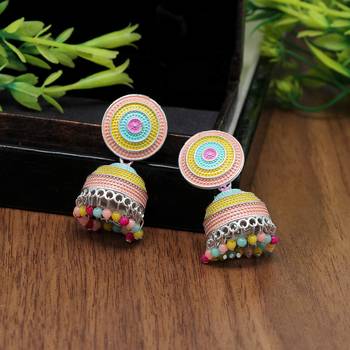 Multicolor jhumkas 2