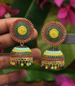 Multicolor jhumkas