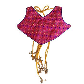 Aglare Beautiful cotton  lehenga choli,with brocade blouse Green 4
