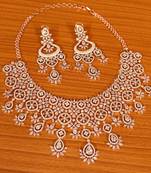 White necklace-sets