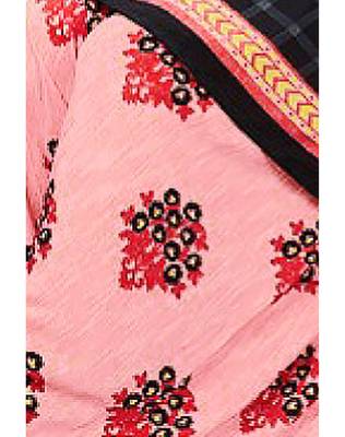 Black printed crepe salwar 4