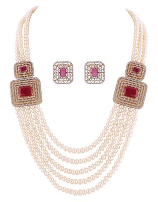 Real Natural Hyderabadi pearls Set With Certificate 2