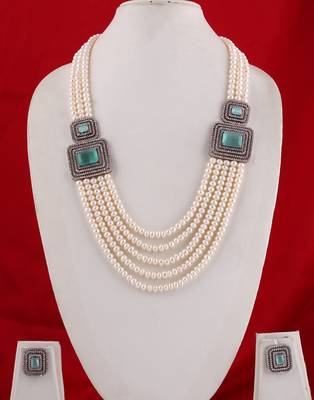 Real Natural Hyderabadi pearls Set With Certificate 1