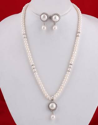 Real Natural Hyderabadi pearls Set 1