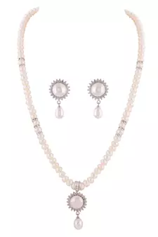 Real Natural Hyderabadi pearls Set