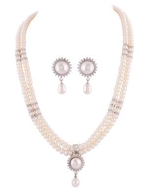Real Natural Hyderabadi pearls Set 2