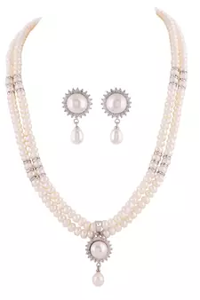 Real Natural Hyderabadi pearls Set