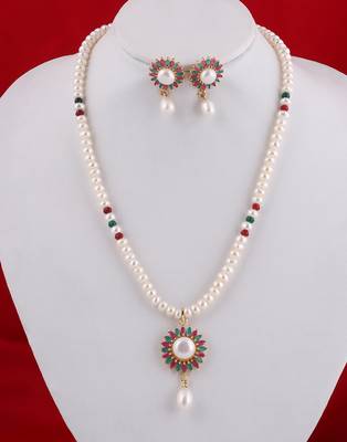Real Natural Hyderabadi pearls Set 1