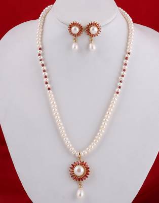 Real Natural Hyderabadi pearls Set 1