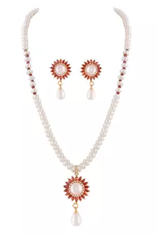 Real Natural Hyderabadi pearls Set