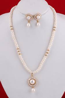 Real Natural Hyderabadi pearls Set