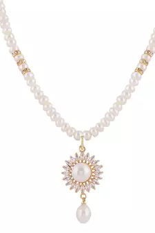 Real Natural Hyderabadi pearls Set
