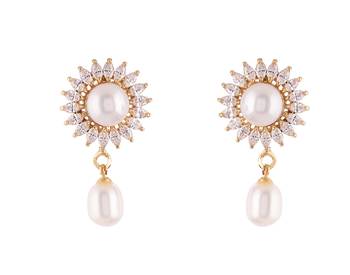 Real Natural Hyderabadi pearls Set 4