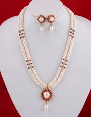Real Natural Hyderabadi pearls Set 1