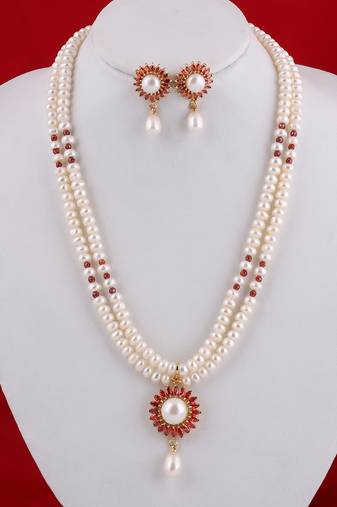 Real Natural Hyderabadi pearls Set