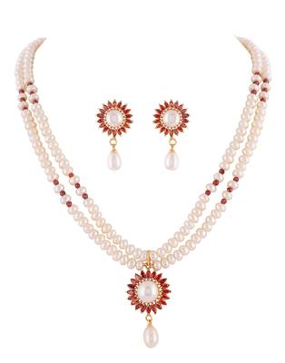 Real Natural Hyderabadi pearls Set 2