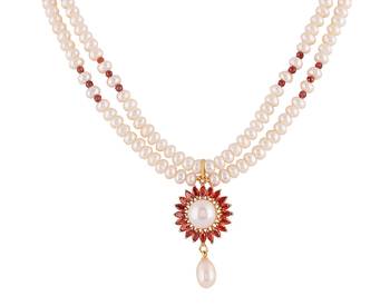 Real Natural Hyderabadi pearls Set 3