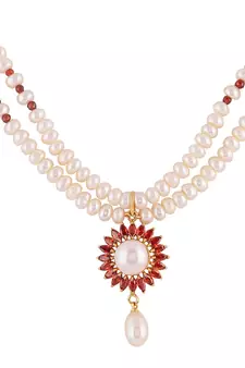 Real Natural Hyderabadi pearls Set