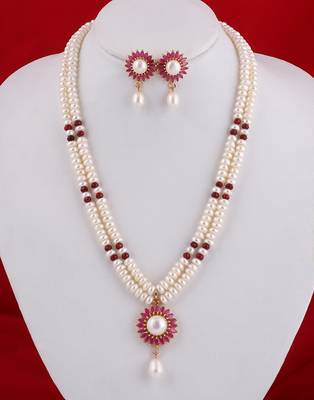 Real Natural Hyderabadi pearls Set 1