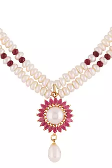 Real Natural Hyderabadi pearls Set